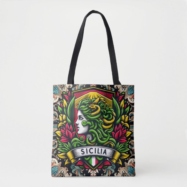 Sicilia Sicily Sicilian Tote (Front)