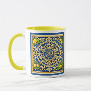 Sicilia Trinacria Sicilian design  Mug