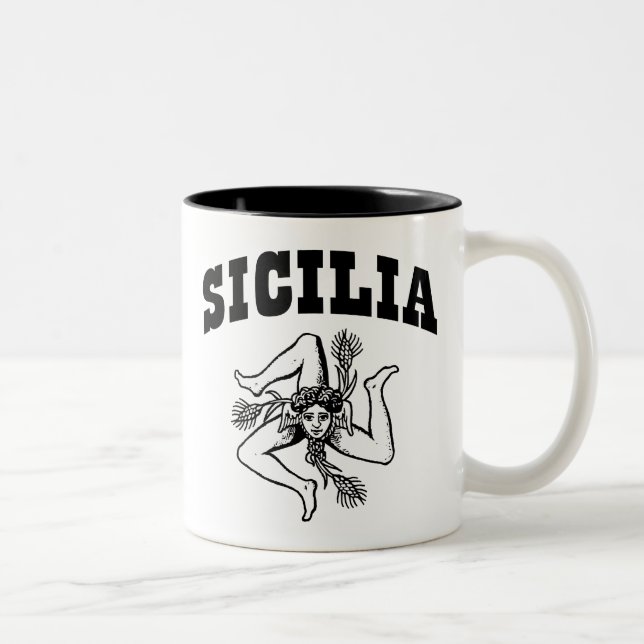 Sicilia Two-Tone Coffee Mug (Right)