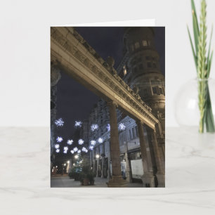 Sicilian Avenue Holborn London UK Christmas Photo Card