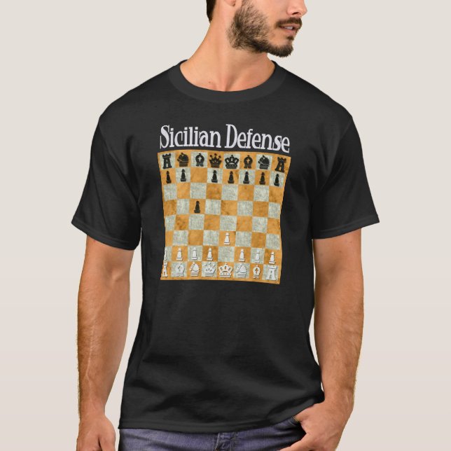 Sicilian Defence T-Shirt (Front)