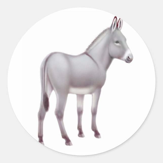 Sicilian Donkey Sticker (Front)