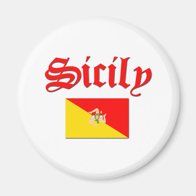 Sicilian Flag 2 Magnet (Front)
