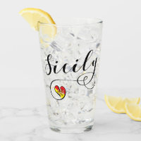 Sicilian Flag Heart, Sicily