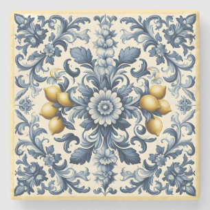 Sicilian Lemons  Stone Coaster