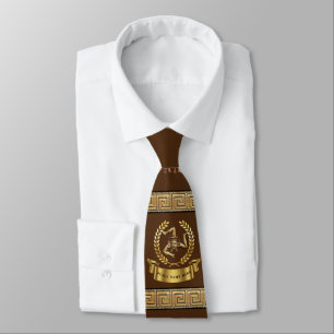 Sicilian Medusa Personalized Neck Tie