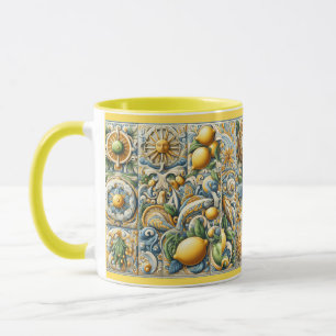 Sicilian Pattern Design  Mug
