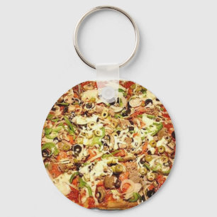 SICILIAN PIZZA PIE KEYCHAIN
