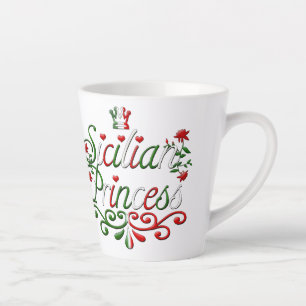 Sicilian Princess Latte Mug