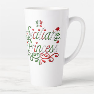 Sicilian Princess  Latte Mug