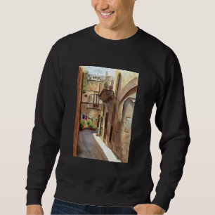 Sicilian Street Sweatshirt in Black