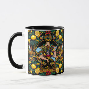 Sicilian Trinacria Design  Mug
