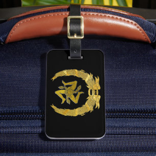 Sicilian Trinacria Personalized Luggage Tag
