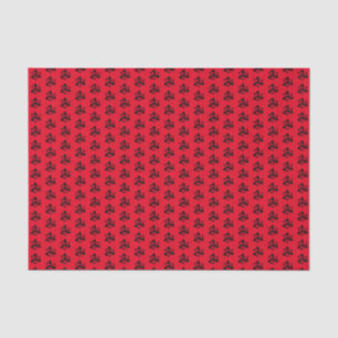 Sicilian Trinacria Your Background Colour Tissue Paper