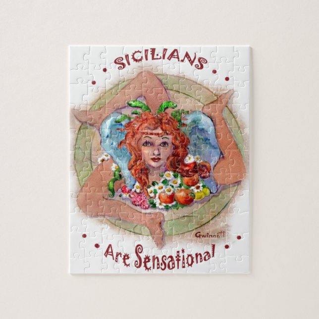 Sicilians are Sensational Jigsaw Puzzle (Vertical)