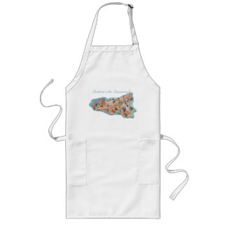 Sicilians are Sensational Long Apron