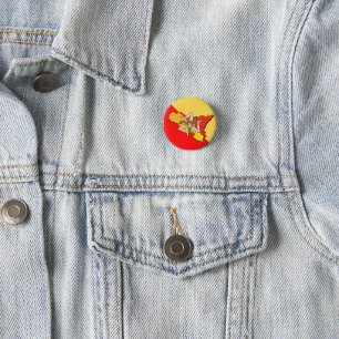 Sicily 🇮 🇹 ☀️ 1 inch round button