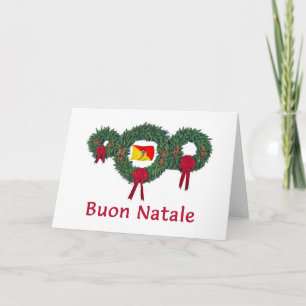 Sicily Christmas 2 Holiday Card