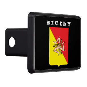 Sicily Flag Hitch Cover 2" Receiver