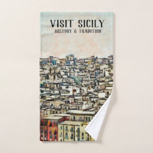 Sicily - HISTORY & TRADITION Hand Towel