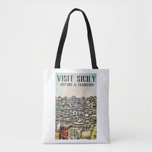 Sicily - HISTORY & TRADITION Tote Bag (Front)