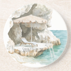 Sicily Italian Ocean Coast Coaster