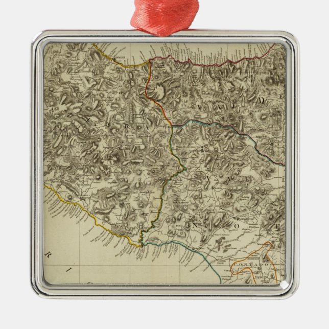 Sicily, Italy Metal Ornament (Front)