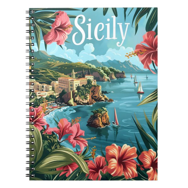 Sicily Italy Notebook (Front)