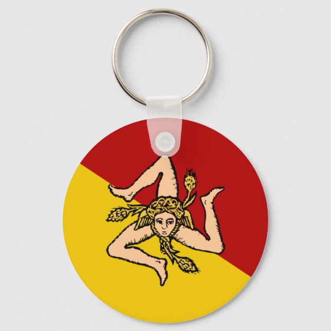 Sicily Keychain (Front)