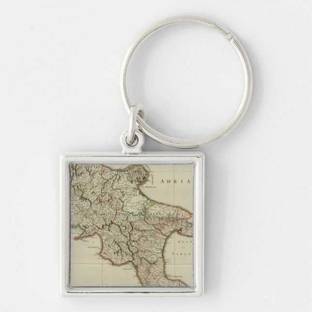 Sicily, Kingdom of Naples Keychain (Front)