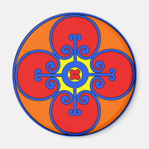Sicily Mediterranean Design Magnet
