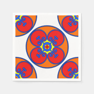 Sicily Mediterranean Design Napkin