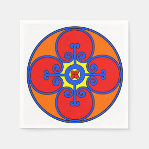 Sicily Mediterranean Design Napkin