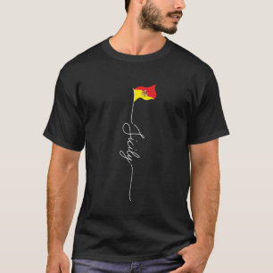 Sicily, Sicilian Flag, Italy, Sicilian Patriotic F T-Shirt