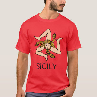 Sicily - Sicilian Triskelion Shirt