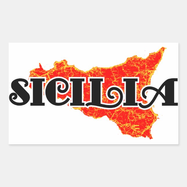 Sicily Sticker (Front)