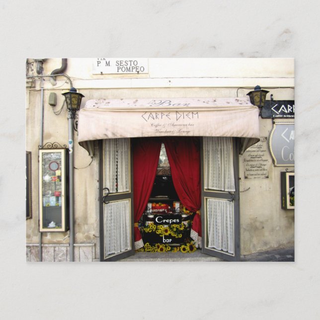 Sicily Wine Bar Postcard (Front)
