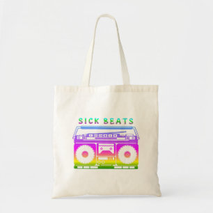 Sick Beats 1980'S Stereo Tote Bag