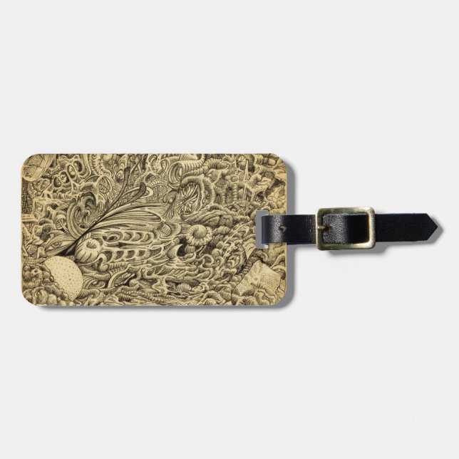 Sick Chamber_by Brian Benson Luggage Tag (Front Horizontal)