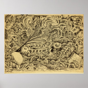 Sick Chamber, by Brian Benson Poster