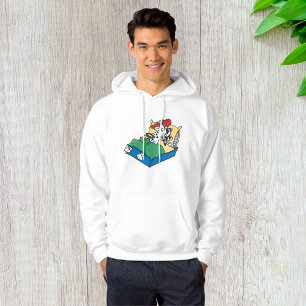 Sick Dog In Bed Hoodie