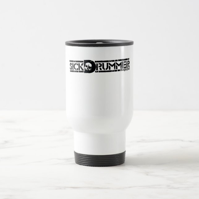Sick Drummer Travel Mug (Center)
