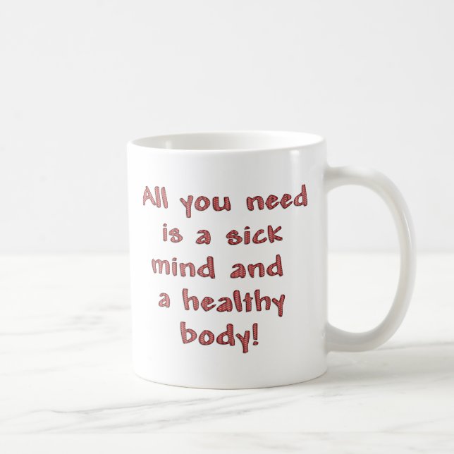 Sick Mind Coffee Mug (Right)