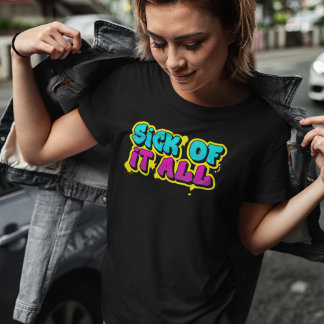 Sick Of It All Urban Graffiti T-Shirt