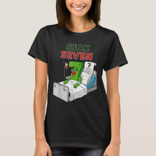 Sick Seven 67 Costume Fun 6 7 Meme Wordplay Design T-Shirt