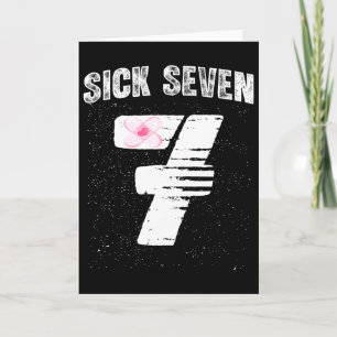 Sick Seven 67 Halloween Costume Card