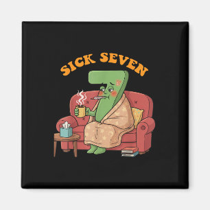 Sick Seven 67 Halloween Costume Fun Wordplay For M Magnet