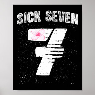 Sick Seven 67 Halloween Costume  Poster
