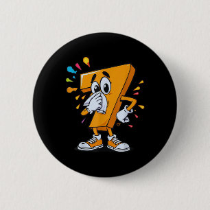 Sick Seven 67 Meme Halloween Costume For Fans 2 Inch Round Button