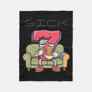 Sick Seven 67 Meme Six Seven Fleece Blanket